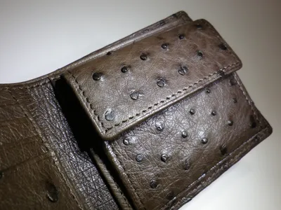 力士のオーストリッチ財布の謎