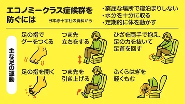 避難所でも気をつけたい「エコノミークラス症候群」 足の体操で予防：朝日新聞デジタル
