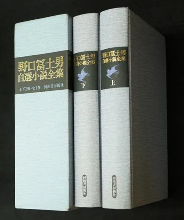 野口冨士男自選小説全集 上下揃(野口冨士男) / 古本、中古本、古書籍の通販は「日本の古本屋」 / 日本の古本屋