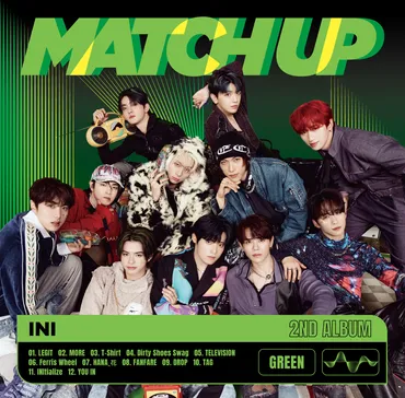 INI 2ND ALBUM 「MATCH UP」