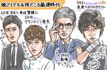 木村拓哉さんの髪型遍歴はメンズヘアのトレンド遍歴!『あすなろ』『ロンバケ』『HERO』懐かしドラマで振り返る