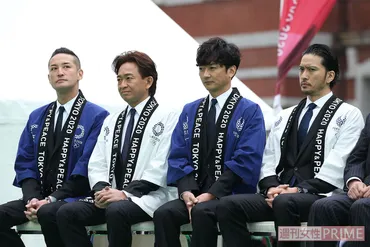 TOKIOの3人、再結成を匂わす「5人で」の真意(週刊女性PRIME)