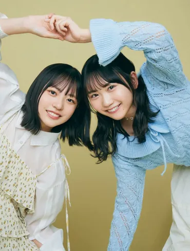 日向坂46正源司陽子&藤嶌果歩の゛同期゛対談、お互いが守ってあげたくなる存在