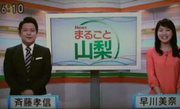 小里巧の本名は斉藤孝信?元NHKアナで早川美奈とのフライデー内容や現在は?
