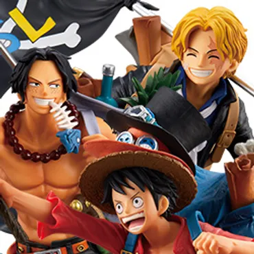 ワンピース』よりマニア軍団が本気でプロデュースしたルフィ、エース、サボの3兄弟がスペシャルバージョンで再登場!!