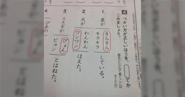 擬音語=カタカナ」「擬態語=ひらがな」の謎