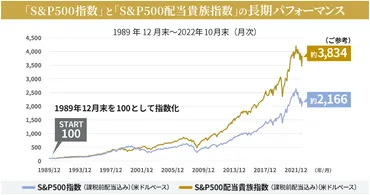 S&P500配当貴族指数って、どんなもの？S&P500配当貴族指数とは!!?