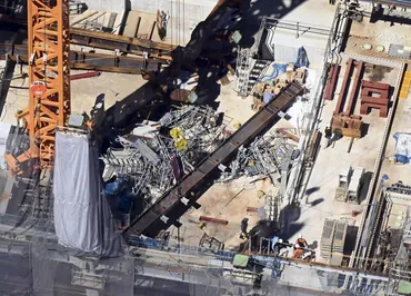 東京駅八重洲のビル建設現場で起きた鉄骨落下事故？真相とは！？