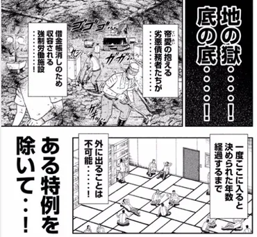タコ部屋の1日外出券で、何を喰う? カイジ外伝『ハンチョウ』究極の飯テロ!