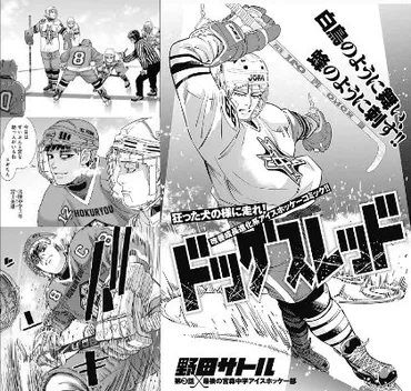 ドッグスレッド？ 「ゴールデンカムイ」作者の新作はアイスホッケー！スピナマラダ！の完全版とは!!?