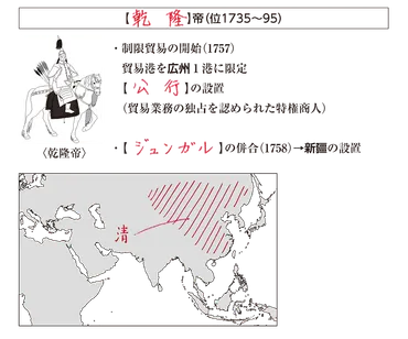 高校世界史B】「いまの中国と同じ!?清の最大領土!」