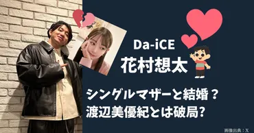 花村想太が結婚するのはシングルマザー?渡辺美優紀とは破局!