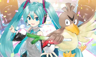 ポケモン』と「初音ミク」によるコラボプロジェクト「ポケモン feat. 初音ミク Project VOLTAGE」が発表