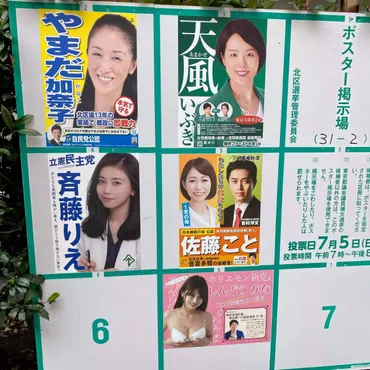 都議選挙2020・北区】女性5人の候補者で大混戦？都議補選情勢 