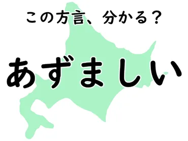 北海道の方言「あずましい」はどんな意味？ じっくり考えてみよう【方言クイズ】(2/2) 