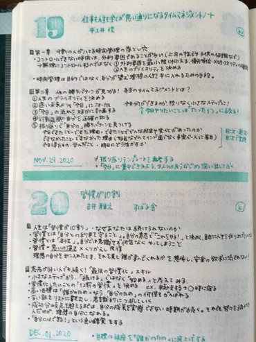 SUNNY手帳ウィークリーの使い方と活用例【2021年版】 