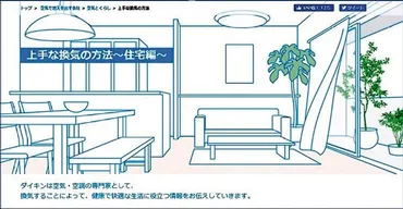 ダイキン工業が新しい生活様式に対応「冬場の換気方法」をWeb公開 