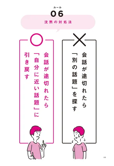 沈黙は話が「遠い」サイン⁉ 会話が途切れたときの対処法『超雑談力』⑦ 