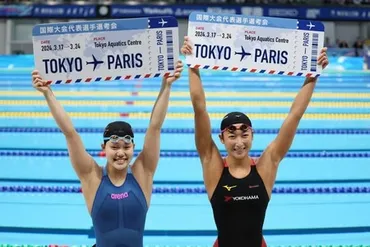 池江がパリ五輪切符 １７歳平井、１８歳松下も―競泳代表選考会：時事ドットコム