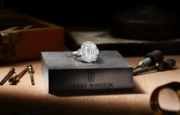 HARRY WINSTON 新ブライダルクチュール ダイヤモンド•エンゲージメントリング