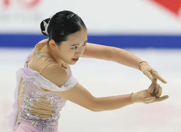 青木祐奈、日本勢トップ5位 「気持ちよく、本当にのびのびと滑ることができた」【フィギュアNHK杯】：中日スポーツ・東京中日スポーツ