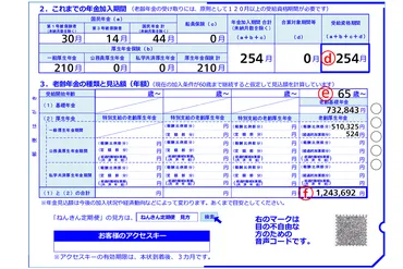 ねんきん定期便の見方、毎月いくらもらえるか受け取れる金額をチェック