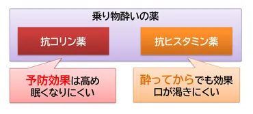 乗り物酔いのOTC、どんな選び方をすれば良い？～予防・治療の効果や副作用から考える使い分けのポイント 