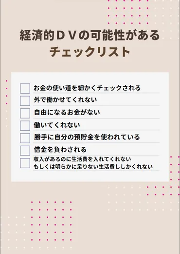 経済的DVの理解と対処法 – 家庭内経済問題の解決策