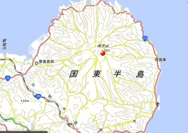 地形図とコンパスを持って登山 両子山（ふたごさん）の山頂まで地形を読みながら行ってみた 