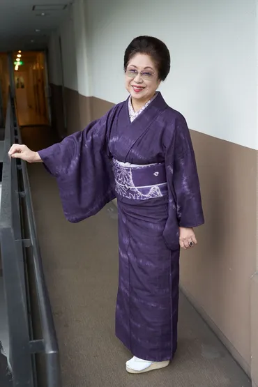 紫の情緒【「時代布と時代衣裳 池田」店主・池田由紀子のきものコーディネート】第19回