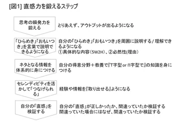 ビジネスパーソンのための「直感力」の鍛え方 