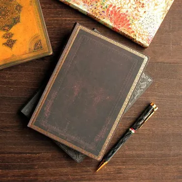 名入れ 無料 ペーパーブランクス paperblanks ミディサイズ ソフトカバー ノート : pb