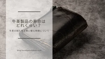 牛革製品の寿命はどれくらい？長持ちさせる秘訣とお手入れ方法 