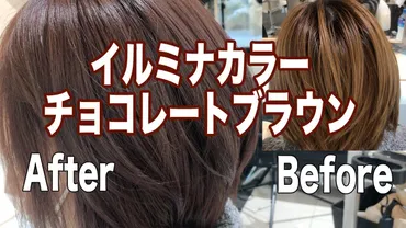 ⭕️ブリーチ回なし⇨チョコレートココアブラウンとボルドーの染め方レシピ
