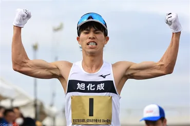 池田向希パリ五輪代表内定!世界歴代位の一人旅「やっとパリへのスタートライン」/日本選手権競歩