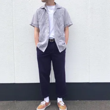 夏の古着メンズコーデで真似したい着こなし選!誰でもオシャレになる着こなしのコツも古着、古着通販