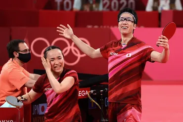 東京五輪】水谷隼、伊藤美誠組が「混合ダブルス」で日本卓球界悲願の金メダル