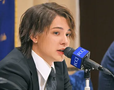 被害告発のカウアンさん「少し心が楽に」ジャニーズ事務所会見