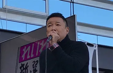 右翼に「こっち来て質問すればいいのに」と山本太郎氏横浜