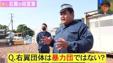 右翼団体の街宣車潜入中は掘りごたつ?資金源は何?・