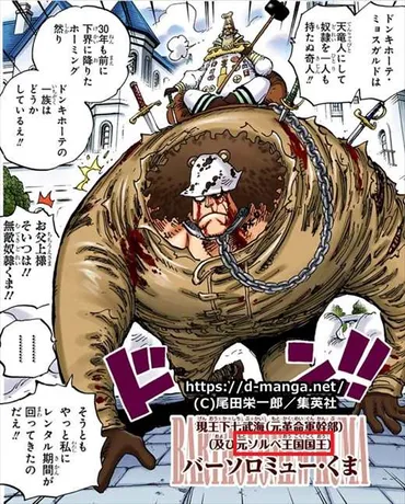 ワンピース考察】ソルベ王国まとめ!との略語?くまは何故王を辞めた理由は?王太后コニーとは?【意味】