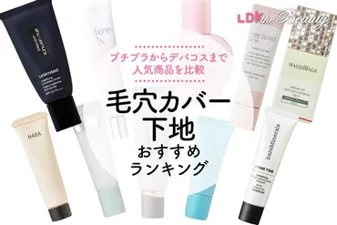 公式】毛穴カバー下地のおすすめランキング選。プチプラ、デパコスの人気商品を比較【年】