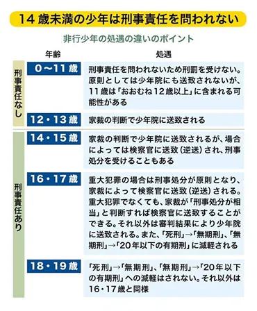少年法」厳罰化に効果はあるか