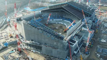 巨大開閉式屋根の球場「エスコンフィールド」をつくる