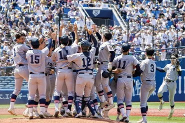 慶應高野球部逆転劇で甲子園へ戦後初の日本一に挑む