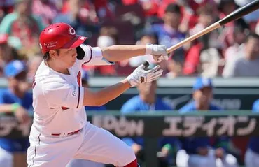 山足達也、初先発で移籍後初安打月日中日戦