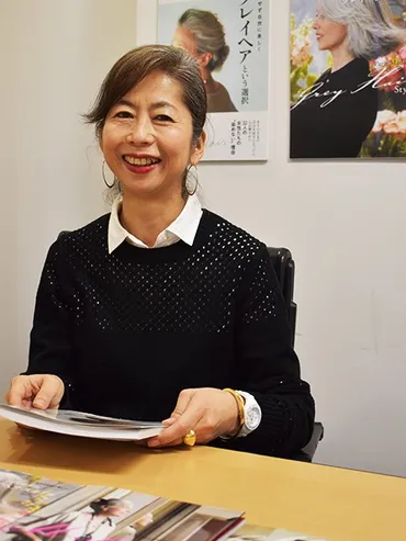 依田邦代さんの生き方とは？ グレイヘア、編集、食へのこだわりを深掘り！グレイヘアの選択と、編集者としての情熱