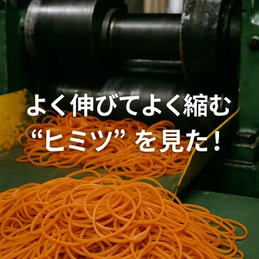 【探検ファクトリー】輪ゴムの聖地・泉佐野工場に潜入!オーバンド誕生の秘密とは
