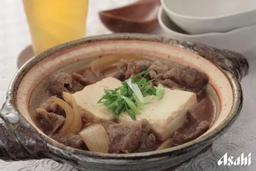 あったか肉豆腐土鍋盛りのレシピ・作り方