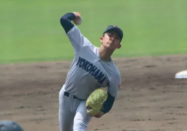 横浜のキロ右腕は終盤まで球速が落ちずにゲームメイク！浦和学院相手に失点の力投【関東】